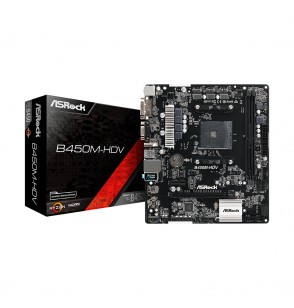 Материнская плата ASRock B450M-HDV R4.0