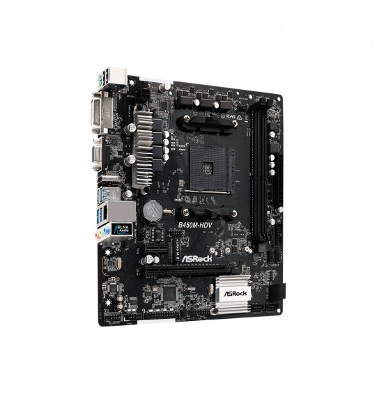 Материнская плата ASRock B450M-HDV R4.0 Материнская плата ASRock B450M-HDV R4.0