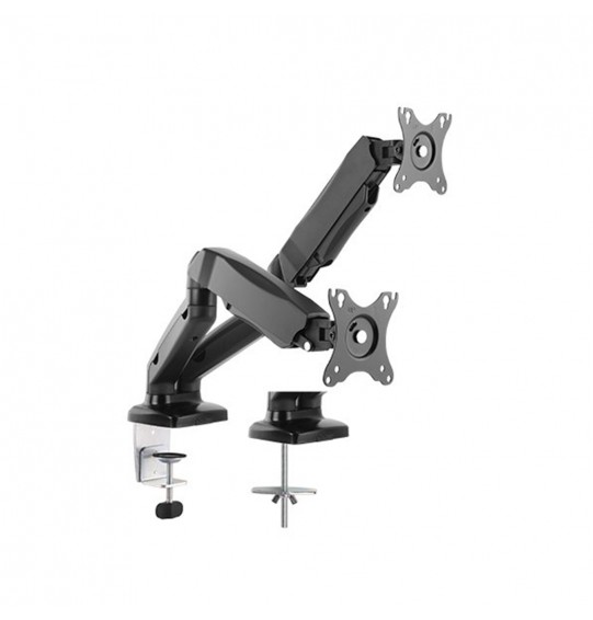 Настольный кронштейн с газлифтом Brateck LDT13-C024 для 2-х мониторов (13 Настольный кронштейн с газлифтом Brateck LDT13-C024 для 2-х мониторов (13