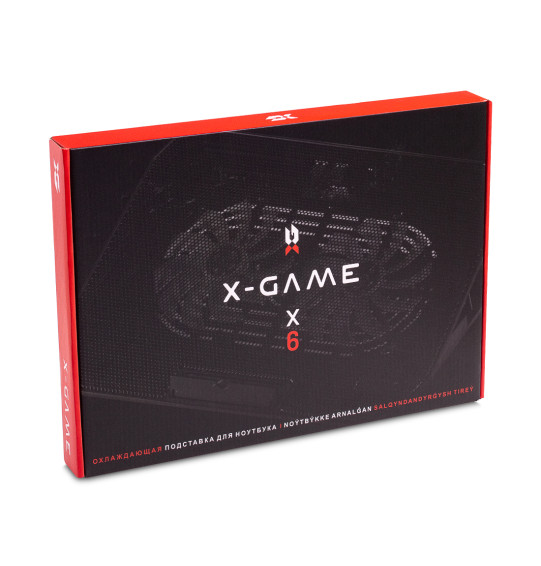 Охлаждающая подставка для ноутбука X-Game X6 15,6 Охлаждающая подставка для ноутбука X-Game X6 15,6