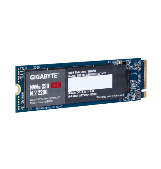 Твердотельный накопитель внутренний Gigabyte GP-GSM2NE3100TNTD 1TB M.2 PCI-E 3.0x4 Твердотельный накопитель внутренний Gigabyte GP-GSM2NE3100TNTD 1TB M.2 PCI-E 3.0x4