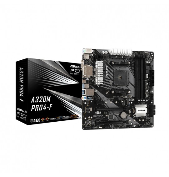 Материнская плата ASRock A320M PRO4-F Материнская плата ASRock A320M PRO4-F