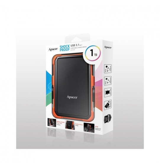 Внешний жёсткий диск Apacer 1TB 2.5 Внешний жёсткий диск Apacer 1TB 2.5