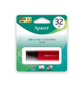 USB-накопитель Apacer AH25B 32GB Красный