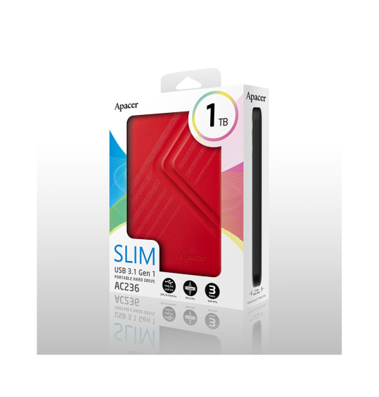Внешний жёсткий диск Apacer 1TB 2.5 Внешний жёсткий диск Apacer 1TB 2.5