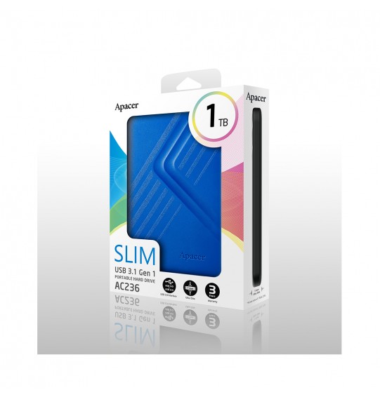Внешний жёсткий диск Apacer 1TB 2.5 Внешний жёсткий диск Apacer 1TB 2.5