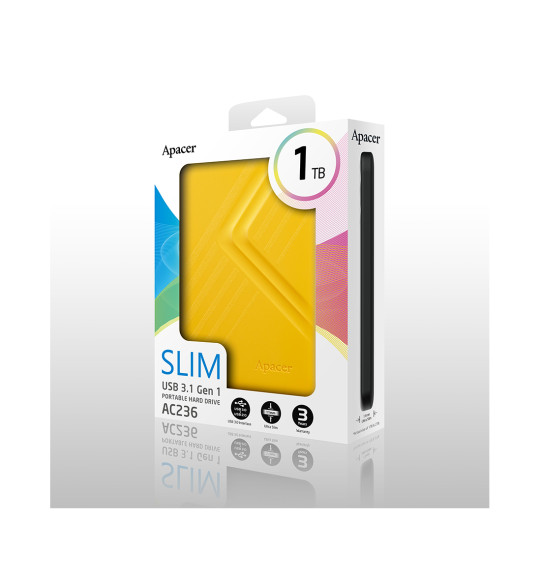Внешний жёсткий диск Apacer 1TB 2.5 Внешний жёсткий диск Apacer 1TB 2.5