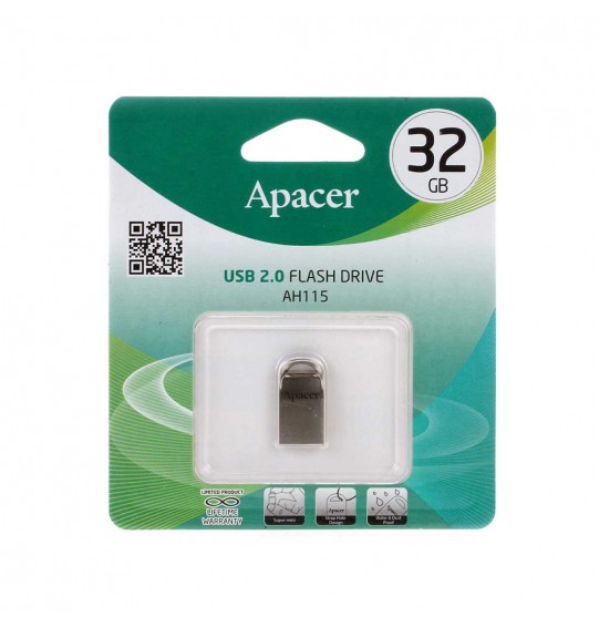 USB-накопитель Apacer AH115 32GB Серый USB-накопитель Apacer AH115 32GB Серый