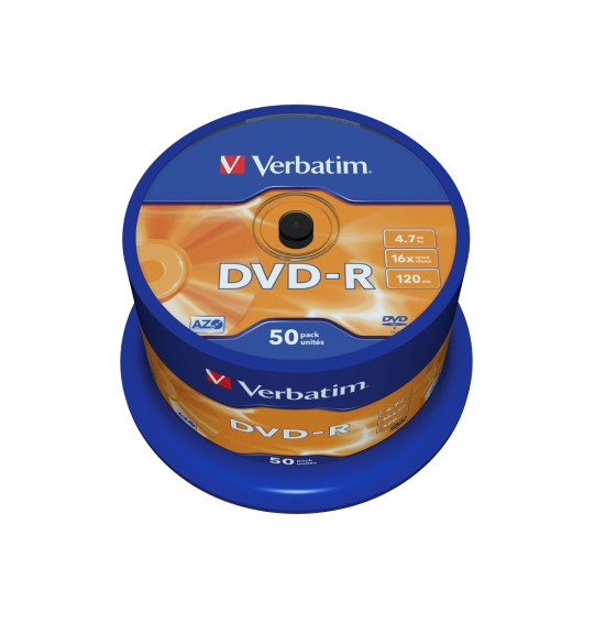 Диск DVD-R Verbatim (43548) 4.7GB 50штук Незаписанный Диск DVD-R Verbatim (43548) 4.7GB 50штук Незаписанный