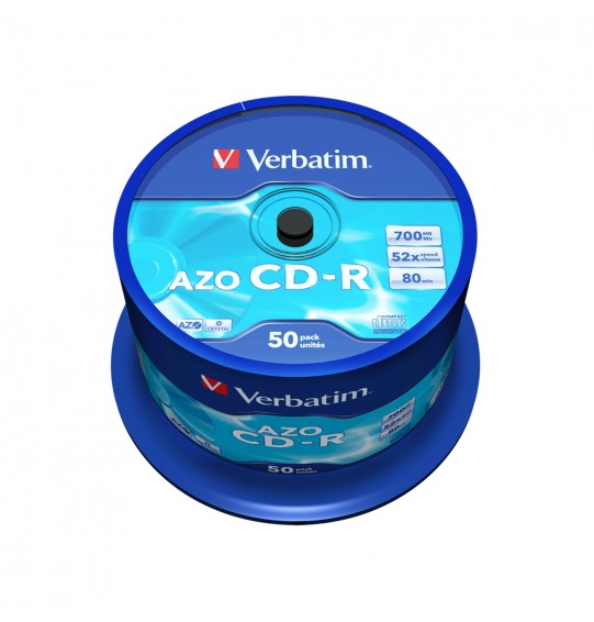 Диск CD-R Verbatim (43343) 700MB 50штук Незаписанный Диск CD-R Verbatim (43343) 700MB 50штук Незаписанный