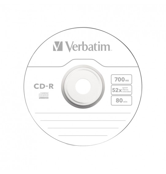 Диск CD-R Verbatim (43351) 700MB 50штук Незаписанный Диск CD-R Verbatim (43351) 700MB 50штук Незаписанный