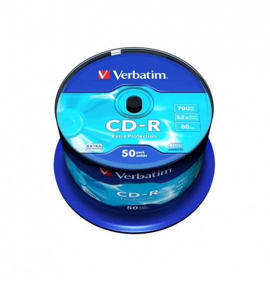 Диск CD-R Verbatim (43351) 700MB 50штук Незаписанный Диск CD-R Verbatim (43351) 700MB 50штук Незаписанный