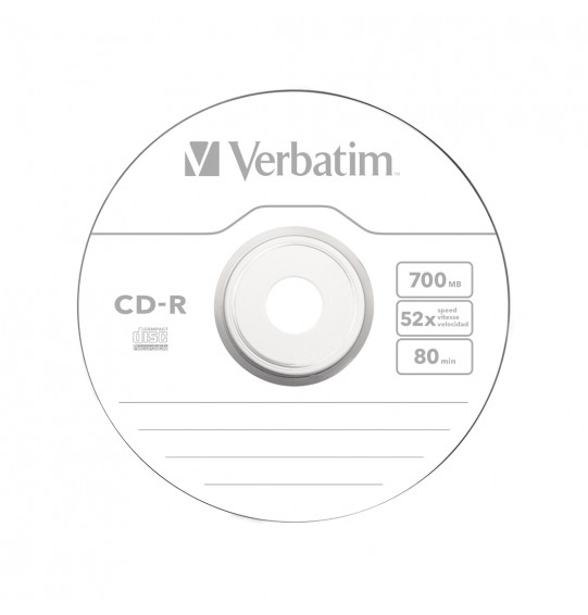 Диск CD-R Verbatim (43432) 700MB 25штук Незаписанный Диск CD-R Verbatim (43432) 700MB 25штук Незаписанный