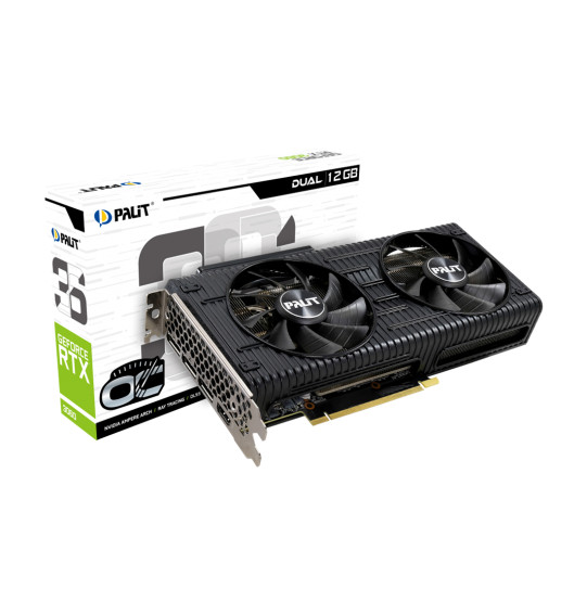 Видеокарта PALIT RTX3060 DUAL OC 12G (NE63060T19K9-190AD) Видеокарта PALIT RTX3060 DUAL OC 12G (NE63060T19K9-190AD)