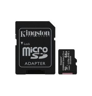 Карта памяти Kingston SDCS2/64GB Class 10 64GB, с адаптером