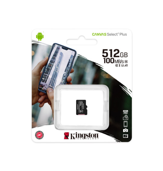 Карта памяти Kingston SDCS2/512GBSP Class 10 512GB без адаптера Карта памяти Kingston SDCS2/512GBSP Class 10 512GB без адаптера