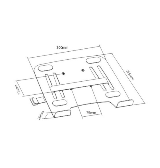 Подставка для ноутбука Brateck NBH-1 Подставка для ноутбука Brateck NBH-1