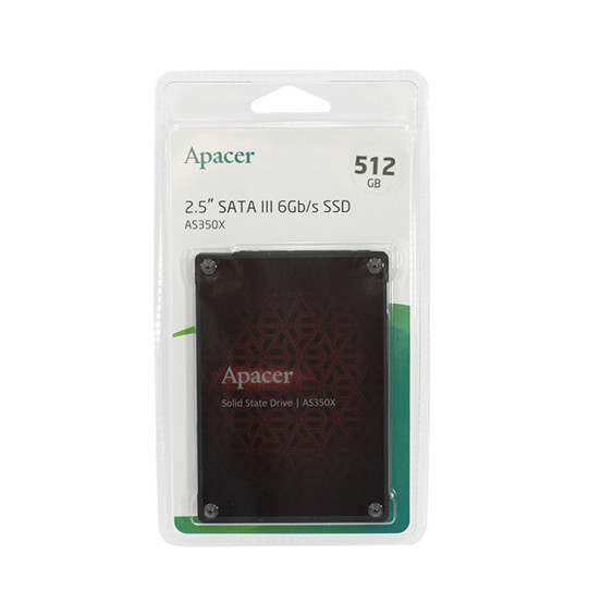Твердотельный накопитель SSD Apacer AS350X 512GB SATA Твердотельный накопитель SSD Apacer AS350X 512GB SATA