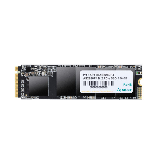 Твердотельный накопитель SSD Apacer AS2280P4 256GB M.2 PCIe Твердотельный накопитель SSD Apacer AS2280P4 256GB M.2 PCIe