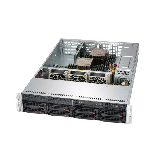 Серверное шасси Supermicro CSE-825TQC-R802LPB