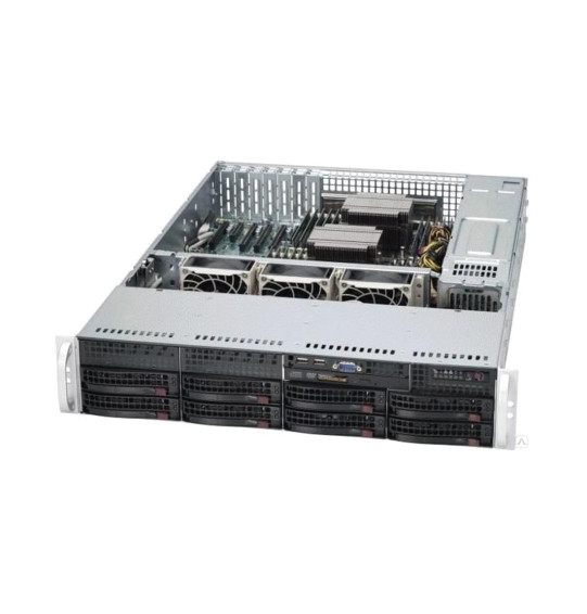 Серверное шасси Supermicro CSE-825TQC-R802LPB