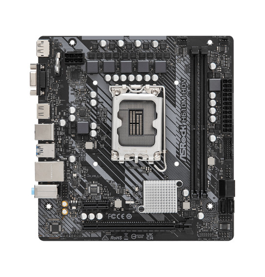 Материнская плата ASRock H610M-HDV Материнская плата ASRock H610M-HDV