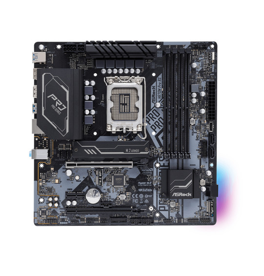 Материнская плата ASRock H670M PRO RS Материнская плата ASRock H670M PRO RS