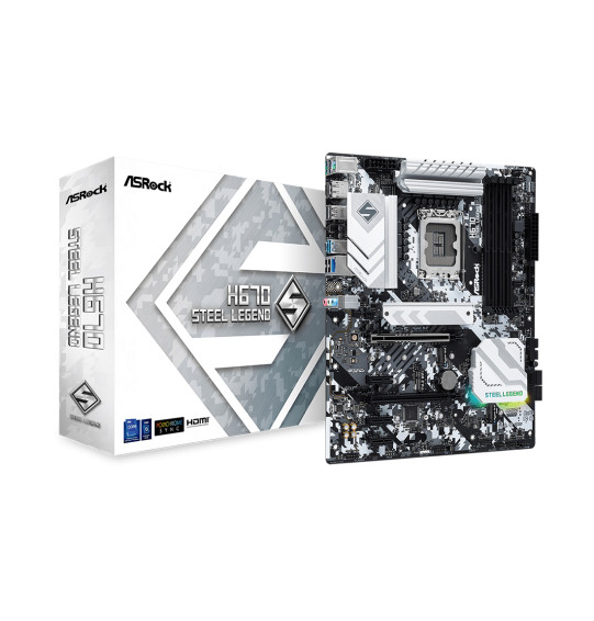 Материнская плата ASRock H670 STEEL LEGEND Материнская плата ASRock H670 STEEL LEGEND