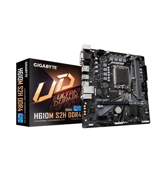 Материнская плата Gigabyte H610M S2H DDR4 Материнская плата Gigabyte H610M S2H DDR4
