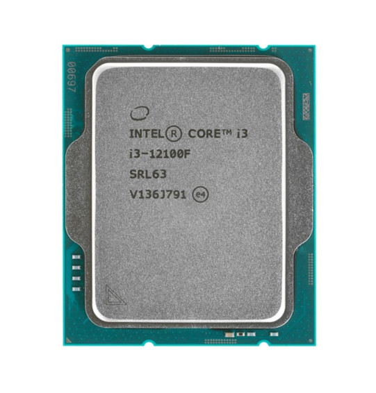 Процессор (CPU) Intel Core i3 Processor 12100F 1700