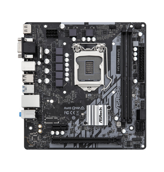 Материнская плата ASRock H510M-HVS R2.0 Материнская плата ASRock H510M-HVS R2.0