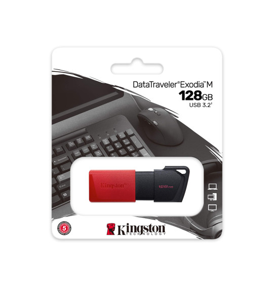 USB-накопитель Kingston DTXM/128GB 128GB Красный USB-накопитель Kingston DTXM/128GB 128GB Красный