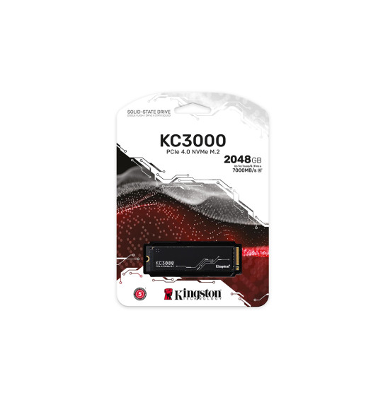 Твердотельный накопитель SSD Kingston SKC3000D/2048G M.2 NVMe PCIe 4.0 Твердотельный накопитель SSD Kingston SKC3000D/2048G M.2 NVMe PCIe 4.0