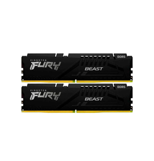 Комплект модулей памяти Kingston FURY Beast KF560C40BBAK2-32 DDR5 32GB (Kit 2x16GB) 6000MHz Комплект модулей памяти Kingston FURY Beast KF560C40BBAK2-32 DDR5 32GB (Kit 2x16GB) 6000MHz