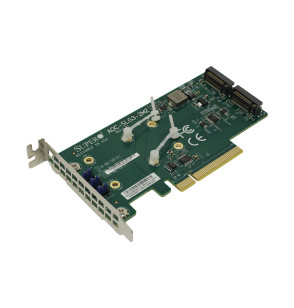 Плата расширения Supermicro AOC-SLG3-2M2-O