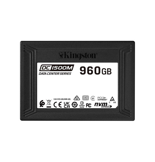 Твердотельный накопитель SSD Kingston SEDC1500M/960G U.2 15 мм Твердотельный накопитель SSD Kingston SEDC1500M/960G U.2 15 мм