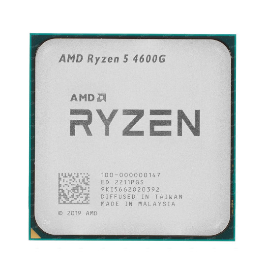 Процессор (CPU) AMD Ryzen 5 4600G 65W AM4 Процессор (CPU) AMD Ryzen 5 4600G 65W AM4