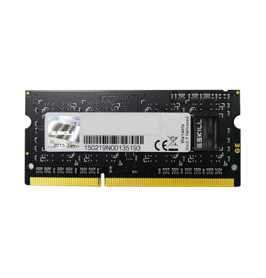 Модуль памяти для ноутбука G.SKILL F3-12800 F3-1600C11S-8GSQ DDR3 8GB Модуль памяти для ноутбука G.SKILL F3-12800 F3-1600C11S-8GSQ DDR3 8GB