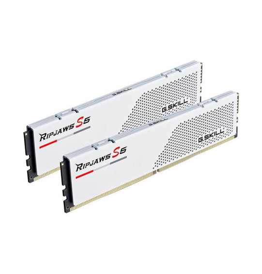 Комплект модулей памяти G.SKILL Ripjaws S5 F5-5200J4040A16GX2-RS5W DDR5 32GB (Kit 2x16GB) 5200MHz Комплект модулей памяти G.SKILL Ripjaws S5 F5-5200J4040A16GX2-RS5W DDR5 32GB (Kit 2x16GB) 5200MHz