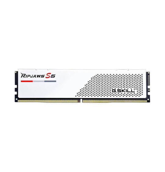 Комплект модулей памяти G.SKILL Ripjaws S5 F5-5200J4040A16GX2-RS5W DDR5 32GB (Kit 2x16GB) 5200MHz Комплект модулей памяти G.SKILL Ripjaws S5 F5-5200J4040A16GX2-RS5W DDR5 32GB (Kit 2x16GB) 5200MHz