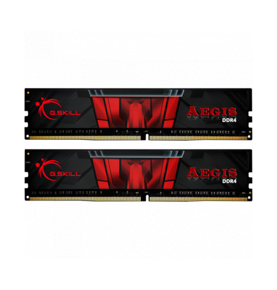 Комплект модулей памяти G.SKILL Aegis F4-2666C19D-32GIS DDR4 32GB (Kit 2x16GB) 2666MHz Комплект модулей памяти G.SKILL Aegis F4-2666C19D-32GIS DDR4 32GB (Kit 2x16GB) 2666MHz