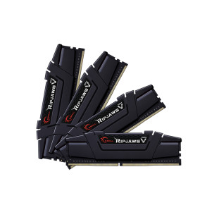 Комплект модулей памяти G.SKILL RipjawsV F4-3200C16Q-32GVKB DDR4 32GB (Kit 4x8GB) 3200MHz