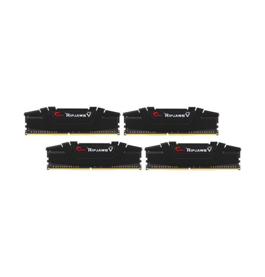 Комплект модулей памяти G.SKILL RipjawsV F4-3200C16Q-32GVKB DDR4 32GB (Kit 4x8GB) 3200MHz Комплект модулей памяти G.SKILL RipjawsV F4-3200C16Q-32GVKB DDR4 32GB (Kit 4x8GB) 3200MHz