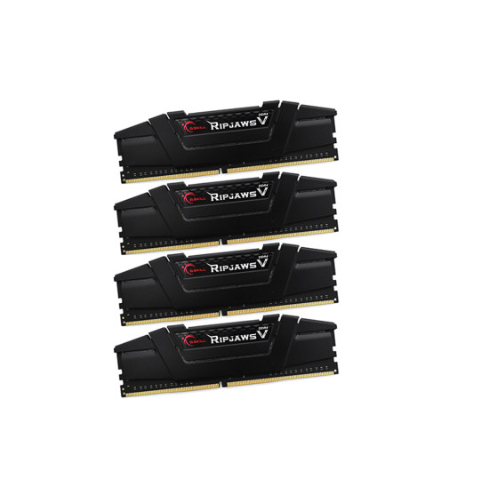 Комплект модулей памяти G.SKILL RipjawsV F4-3200C16Q-128GVK DDR4 128GB (Kit 4x32GB) 3200MHz Комплект модулей памяти G.SKILL RipjawsV F4-3200C16Q-128GVK DDR4 128GB (Kit 4x32GB) 3200MHz
