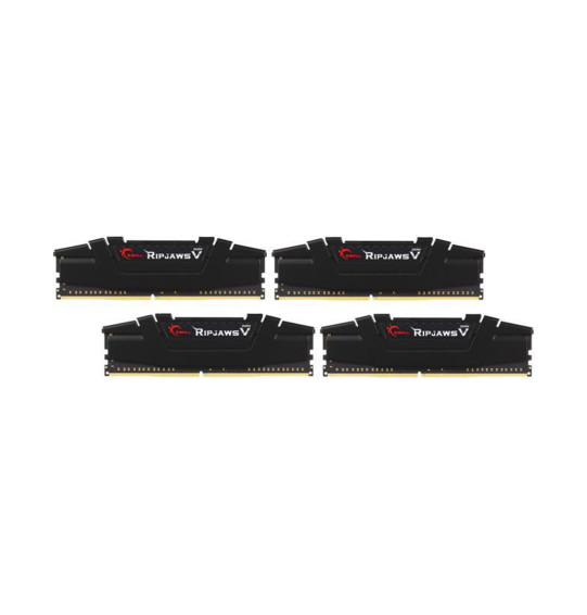 Комплект модулей памяти G.SKILL RipjawsV F4-3200C16Q-128GVK DDR4 128GB (Kit 4x32GB) 3200MHz Комплект модулей памяти G.SKILL RipjawsV F4-3200C16Q-128GVK DDR4 128GB (Kit 4x32GB) 3200MHz