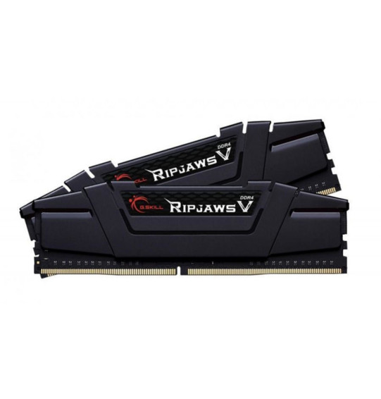 Комплект модулей памяти G.SKILL RipjawsV F4-3200C14D-64GVK DDR4 64GB (Kit 2x32GB) 3200MHz Комплект модулей памяти G.SKILL RipjawsV F4-3200C14D-64GVK DDR4 64GB (Kit 2x32GB) 3200MHz