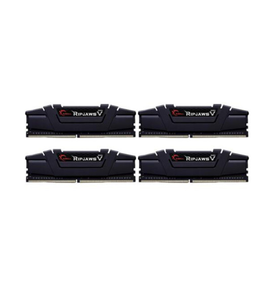 Комплект модулей памяти G.SKILL RipjawsV F4-3600C18Q-128GVK DDR4 128GB (Kit 4x32GB) 3600MHz Комплект модулей памяти G.SKILL RipjawsV F4-3600C18Q-128GVK DDR4 128GB (Kit 4x32GB) 3600MHz