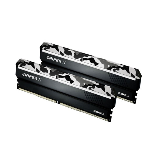 Комплект модулей памяти G.SKILL SniperX F4-2666C19D-16GSXW DDR4 16GB (Kit 2x8GB) 2666MHz Комплект модулей памяти G.SKILL SniperX F4-2666C19D-16GSXW DDR4 16GB (Kit 2x8GB) 2666MHz