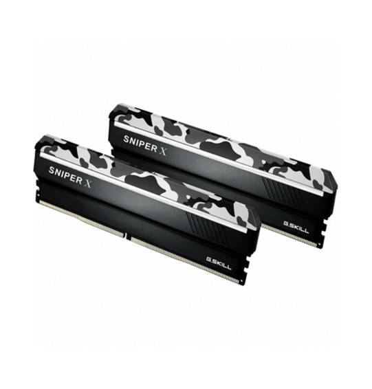 Комплект модулей памяти G.SKILL SniperX F4-3200C16D-32GSXWB DDR4 32GB (Kit 2x16GB) 3200MHz Комплект модулей памяти G.SKILL SniperX F4-3200C16D-32GSXWB DDR4 32GB (Kit 2x16GB) 3200MHz