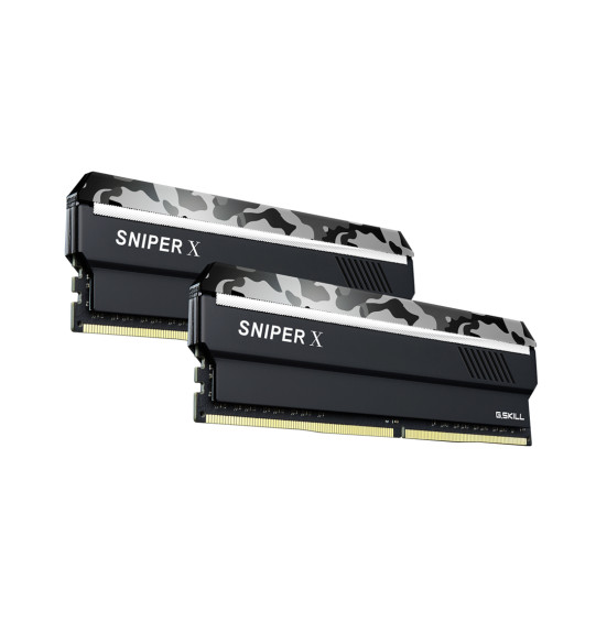 Комплект модулей памяти G.SKILL SniperX F4-3200C16D-32GSXWB DDR4 32GB (Kit 2x16GB) 3200MHz Комплект модулей памяти G.SKILL SniperX F4-3200C16D-32GSXWB DDR4 32GB (Kit 2x16GB) 3200MHz